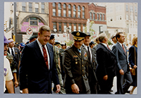 John Murtha at Veteran’s parade, 1989.