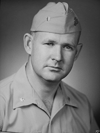 Military portrait of John Murtha, 1960.