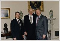 John Murtha with President Bill Clinton, 1990s.
